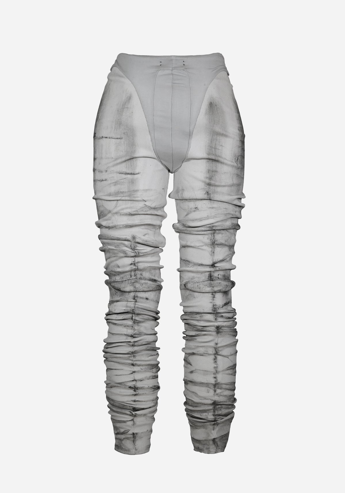 "NESSARO" HOUSETECK LAYERED MORPHED BLADE PROSTHETIC TIGHTS - BON3