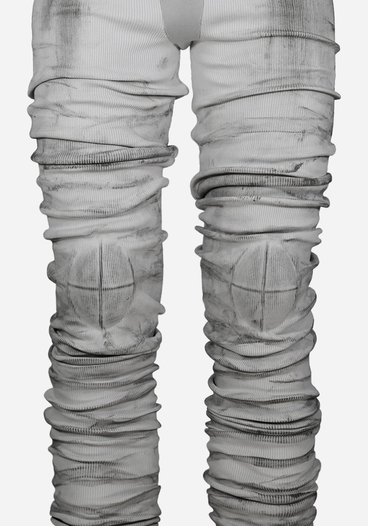 "NESSARO" HOUSETECK LAYERED MORPHED BLADE PROSTHETIC TIGHTS - BON3