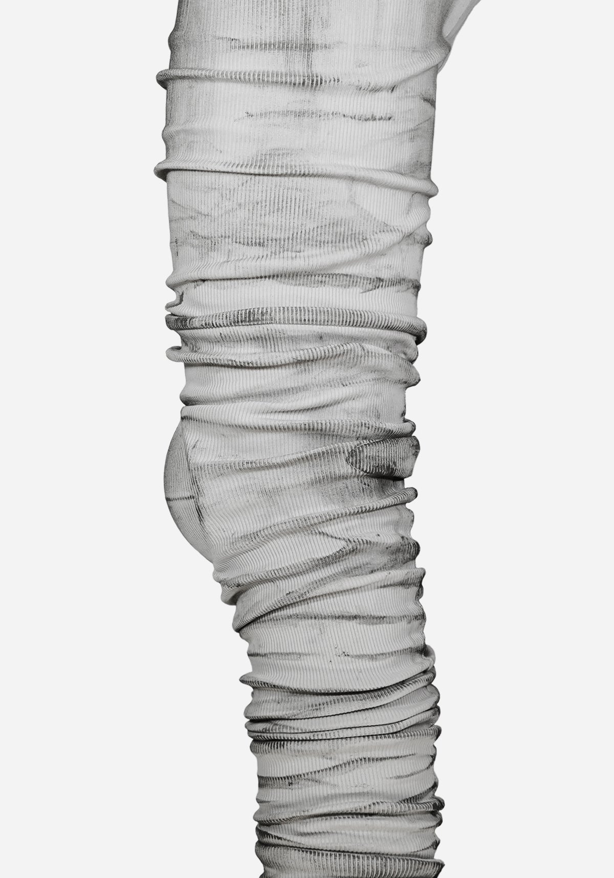 "NESSARO" HOUSETECK LAYERED MORPHED BLADE PROSTHETIC TIGHTS - BON3