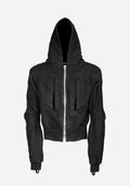 “BOZOMANE” MORPHED BLADE PROSTETICA FLAMEN LAYERED HOODIE