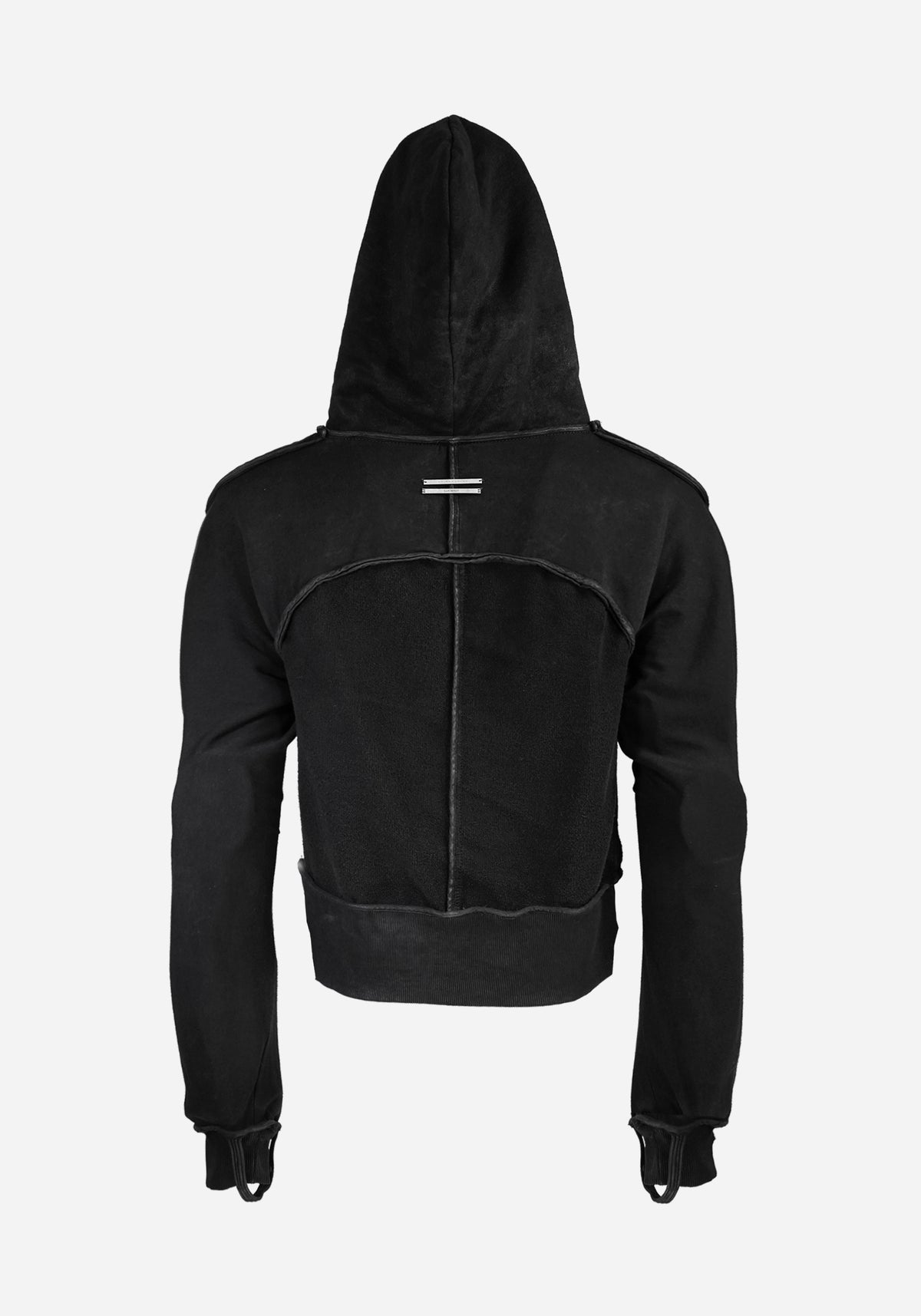 “BOZOMANE” MORPHED BLADE PROSTETICA FLAMEN LAYERED HOODIE