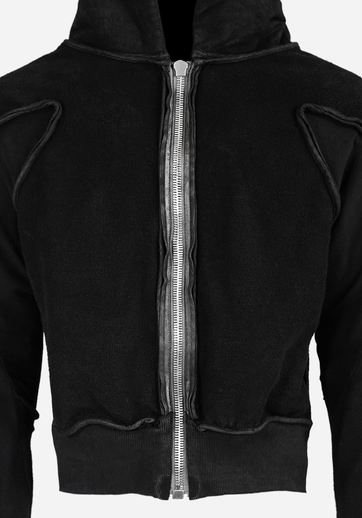 “BOZOMANE” MORPHED BLADE PROSTETICA FLAMEN LAYERED HOODIE