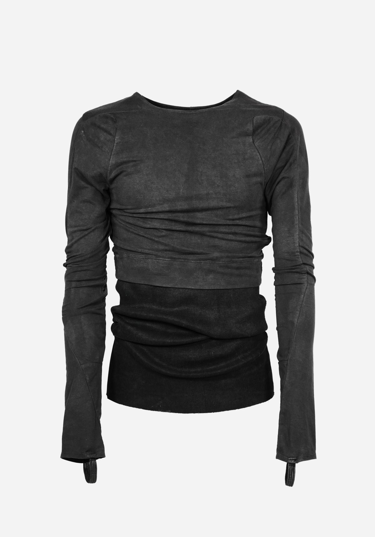 “SKINS” LAYERED CRACK-BONE FLAMEN FLACCID LONG SLEEVE - RAM