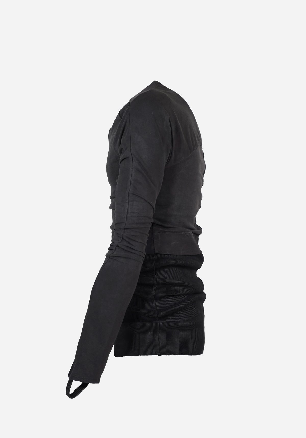 “SKINS” LAYERED CRACK-BONE FLAMEN FLACCID LONG SLEEVE