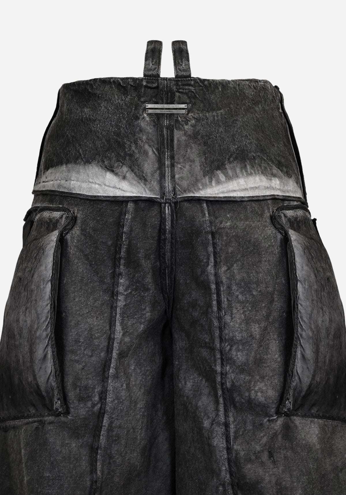 “GATSO” LAYERED MOTOCARGO SHORTS - EXTERMINA
