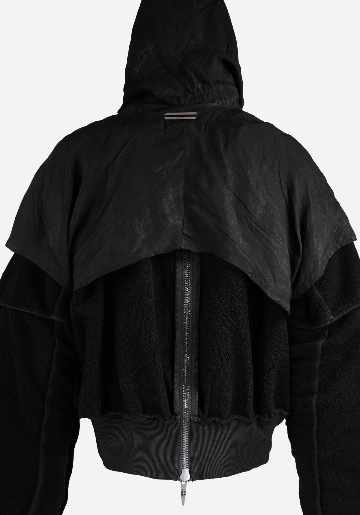 “GHASTER” LAYERED BACKZIP ATLAS HOODED JACKET - RAM