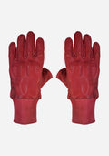 “GOTO” MORPHED PROSTHETICA LEATHER CHESTUS GLOVES - HEMORRAGE