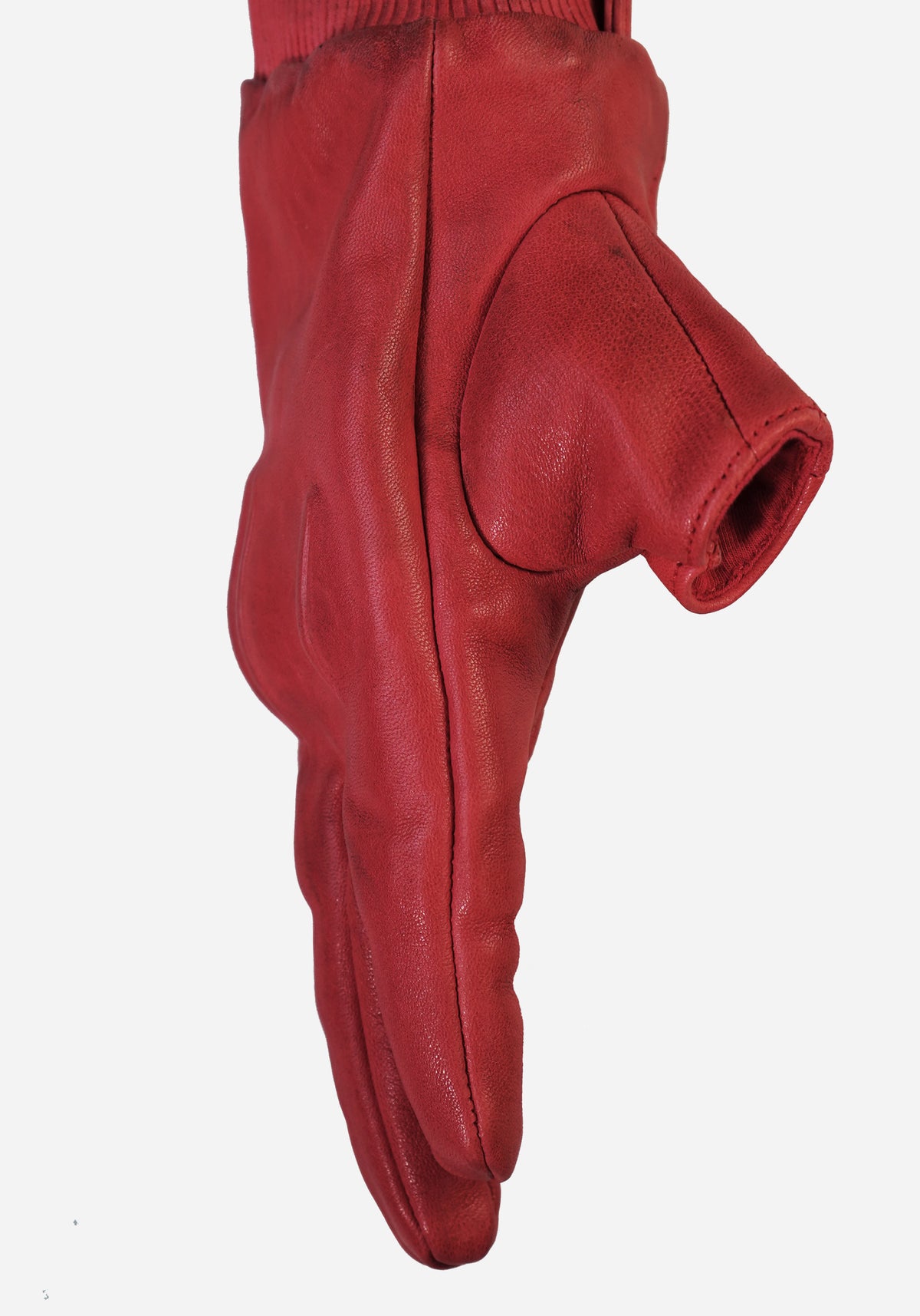“GOTO” MORPHED PROSTHETICA LEATHER CHESTUS GLOVES - HEMORRAGE