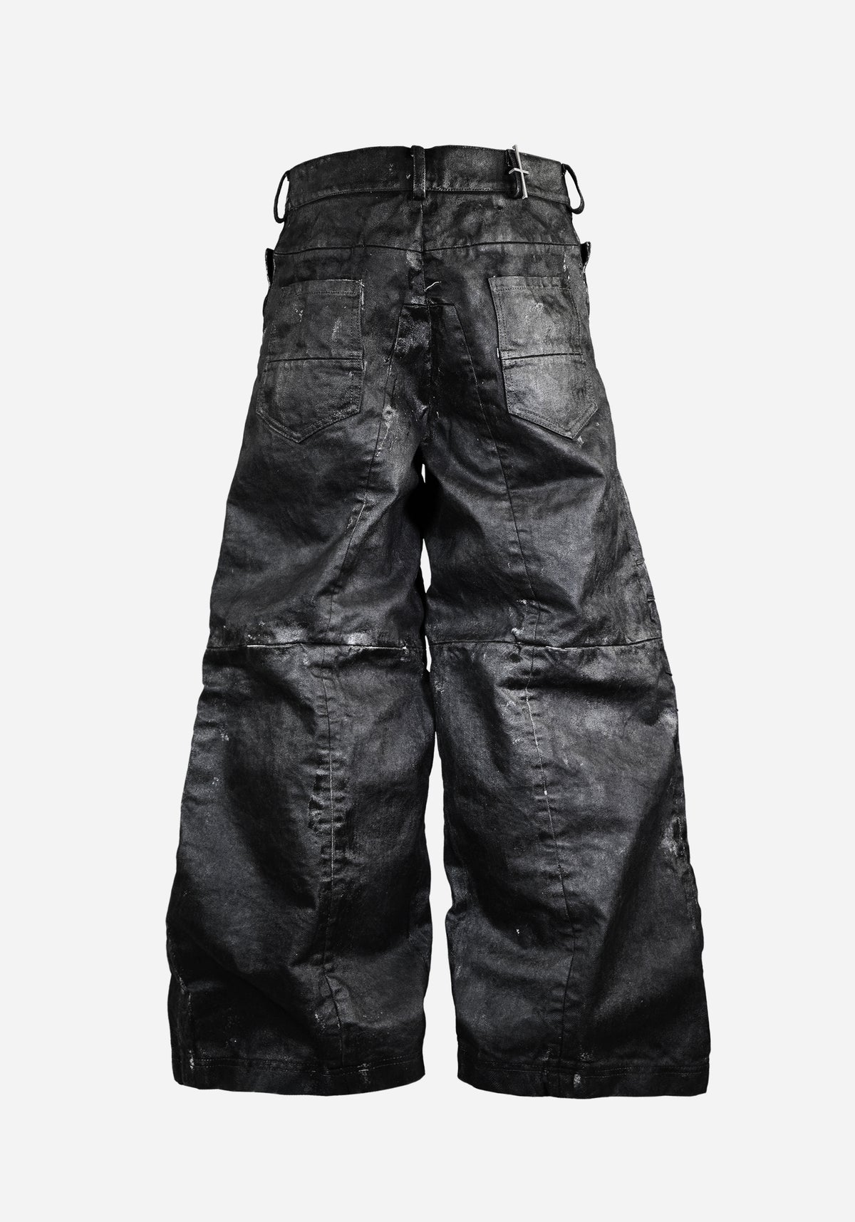 “HOLOSTAR” LAYERED INSERTED BOOTCUT PANTS - EQUINOX