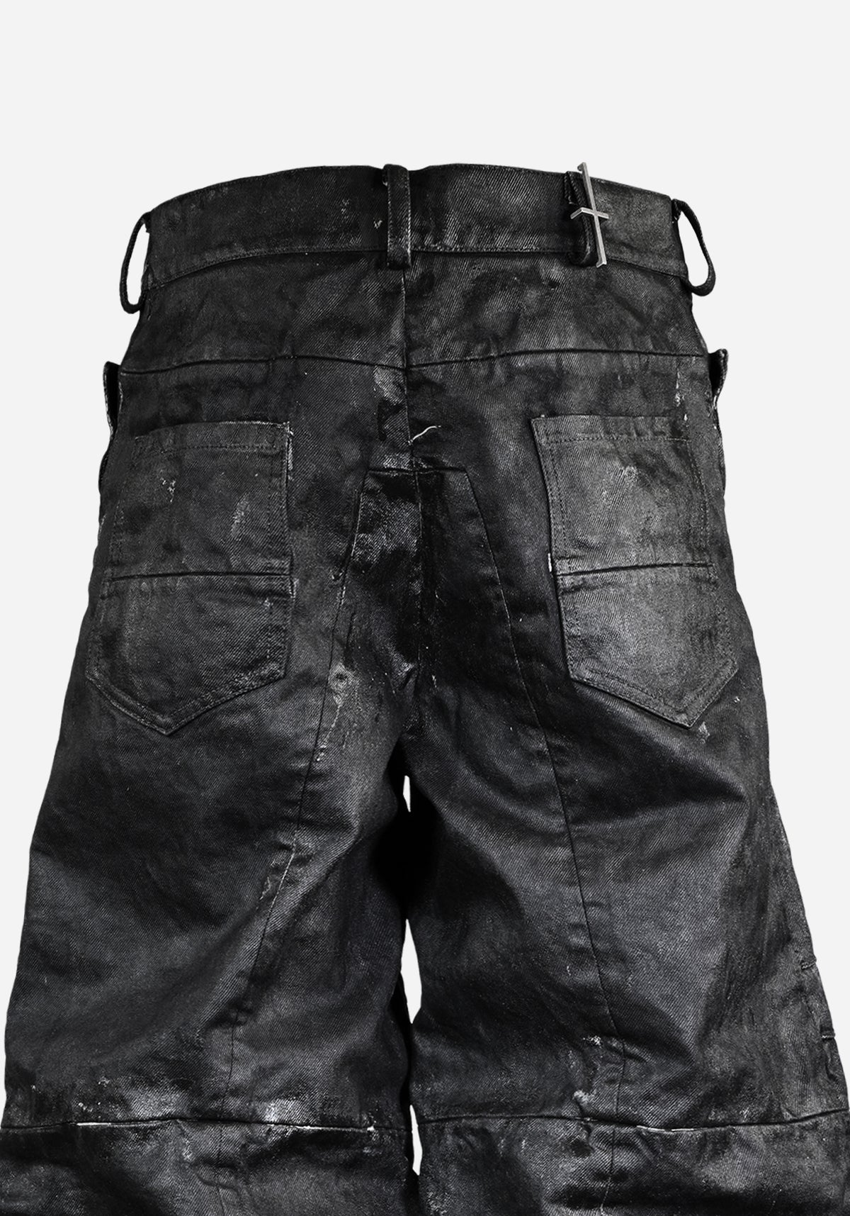 “HOLOSTAR” LAYERED INSERTED BOOTCUT PANTS - EQUINOX