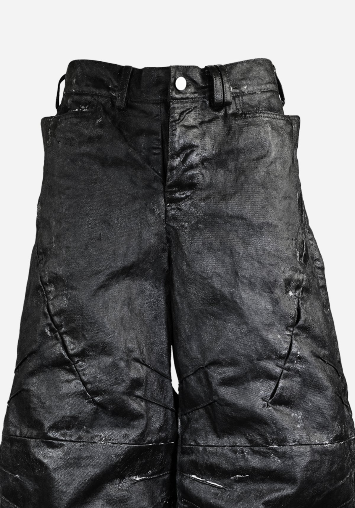 “HOLOSTAR” LAYERED INSERTED BOOTCUT PANTS - EQUINOX