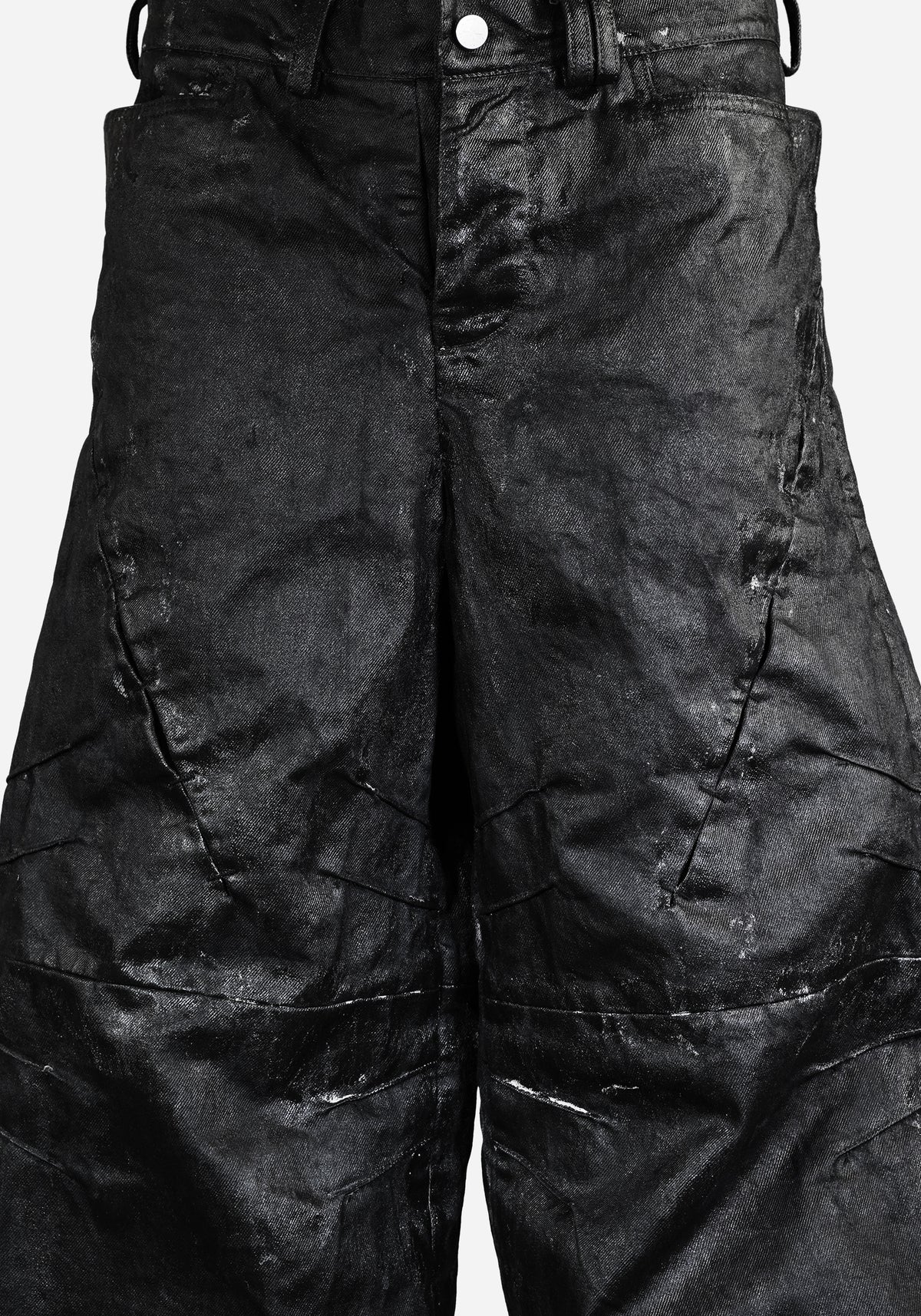 “HOLOSTAR” LAYERED INSERTED BOOTCUT PANTS - EQUINOX