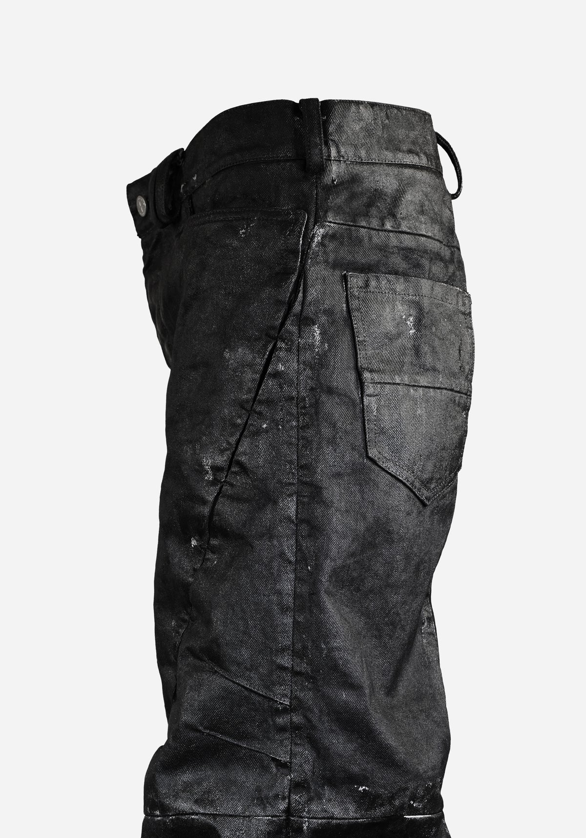“HOLOSTAR” LAYERED INSERTED BOOTCUT PANTS - EQUINOX