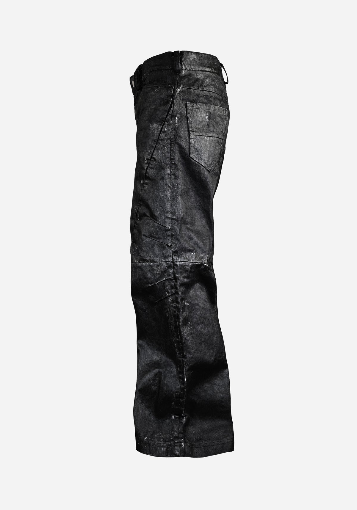 “HOLOSTAR” LAYERED INSERTED BOOTCUT PANTS - EQUINOX