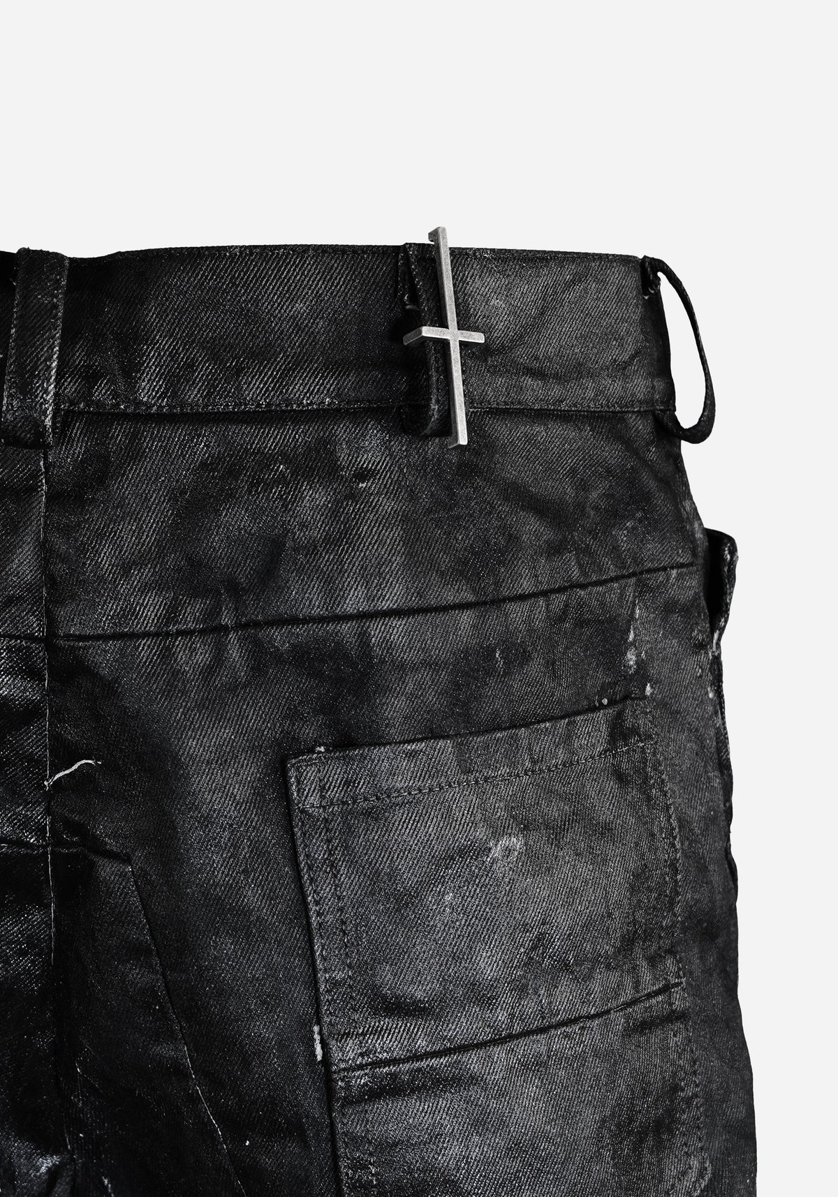 “OMENSTAR” LAYERED INSERTED SLIMCUT PANTS - EQUINOX