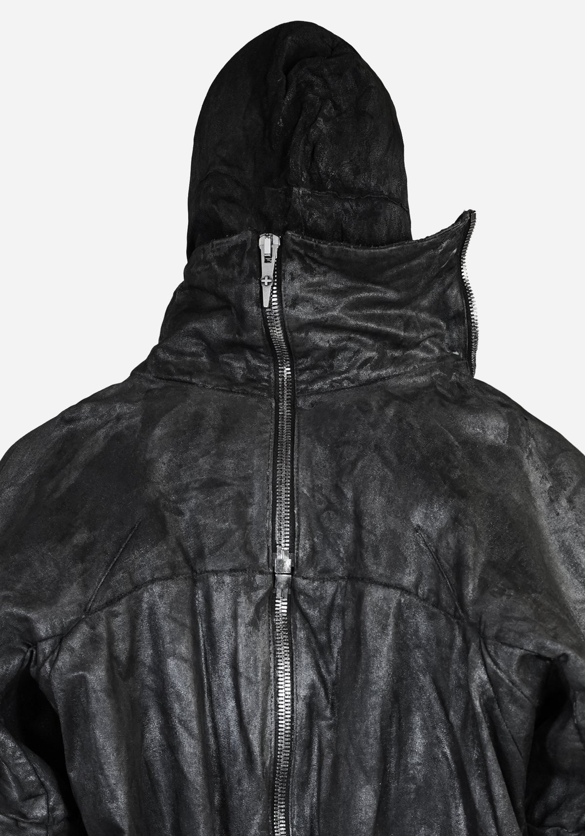 “GHASTER” LAYERED BACKZIP ATLAS JACKET