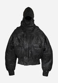 “GHASTER” LAYERED BACKZIP ATLAS JACKET