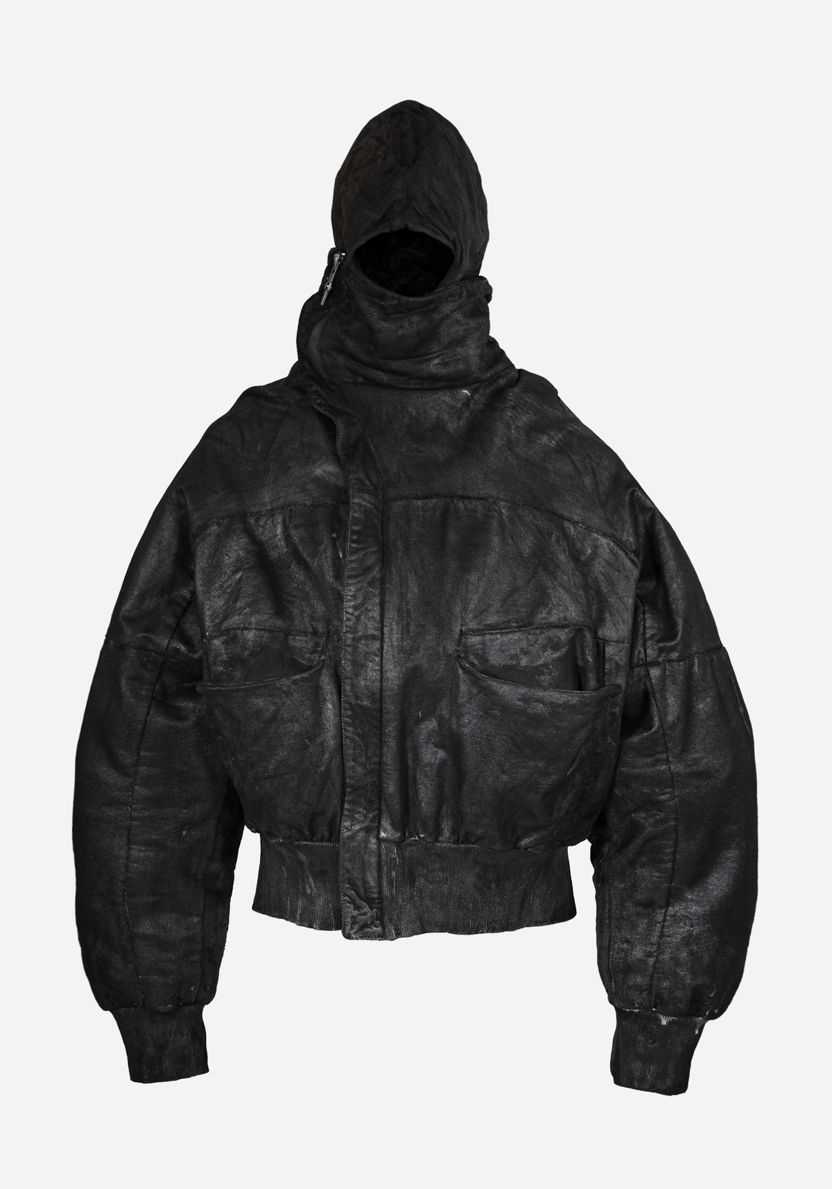 “GHASTER” LAYERED BACKZIP ATLAS JACKET