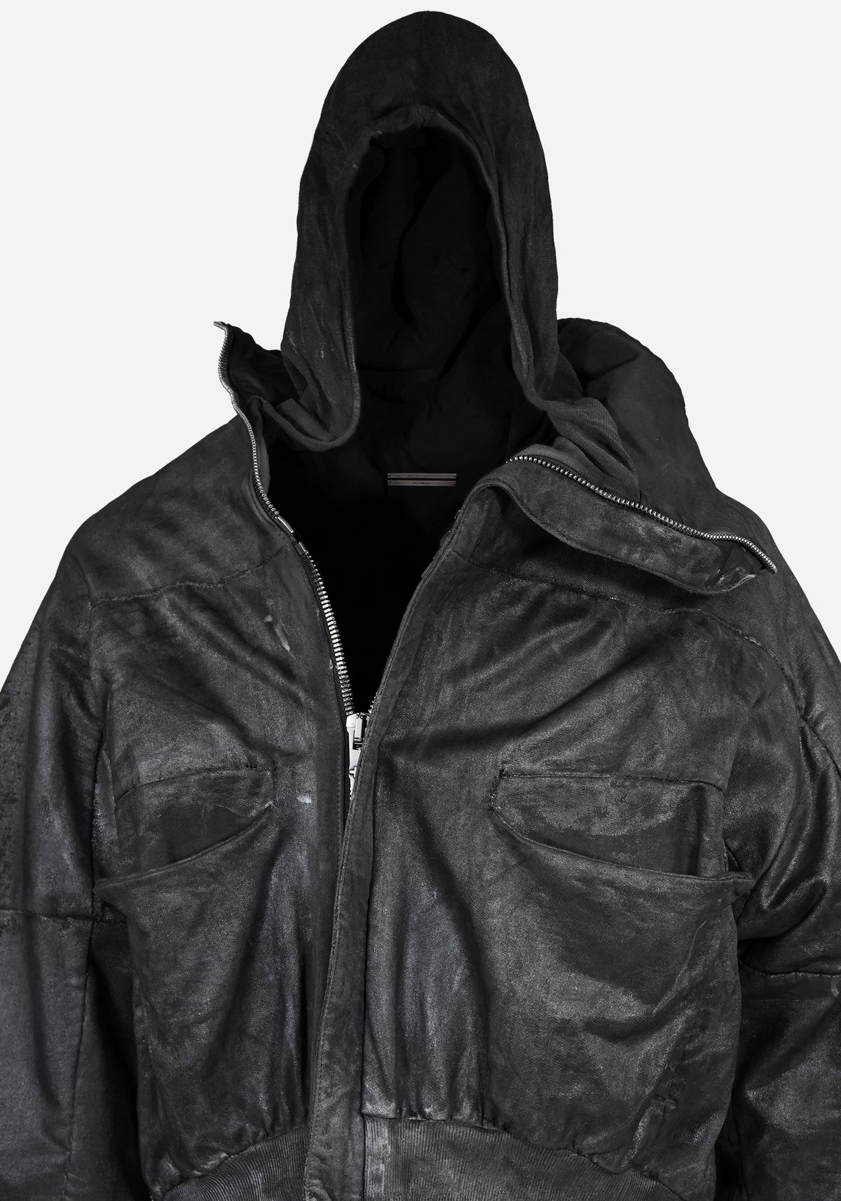 “GHASTER” LAYERED BACKZIP ATLAS JACKET
