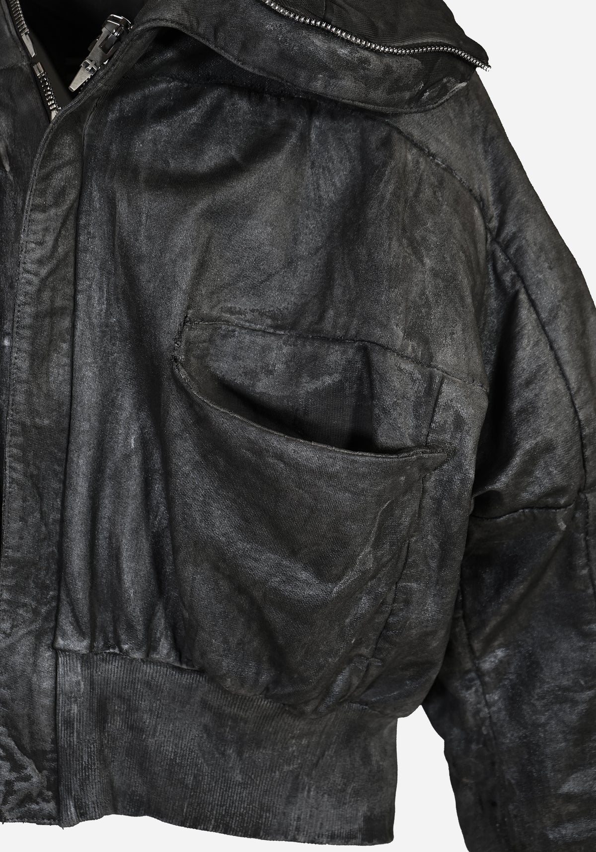 “GHASTER” LAYERED BACKZIP ATLAS JACKET