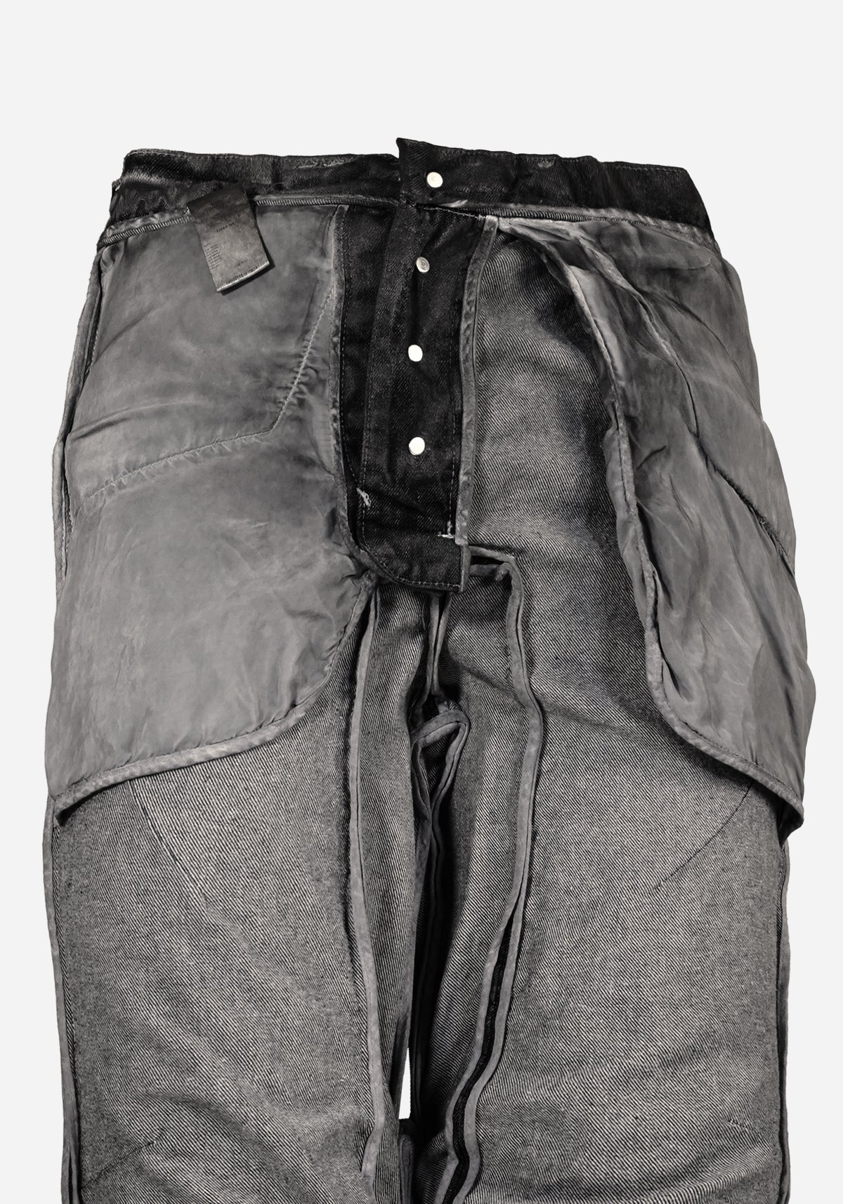 “KNOTTERSTAR” INSERTED KNOT FLARED DENIM - ZODIAK
