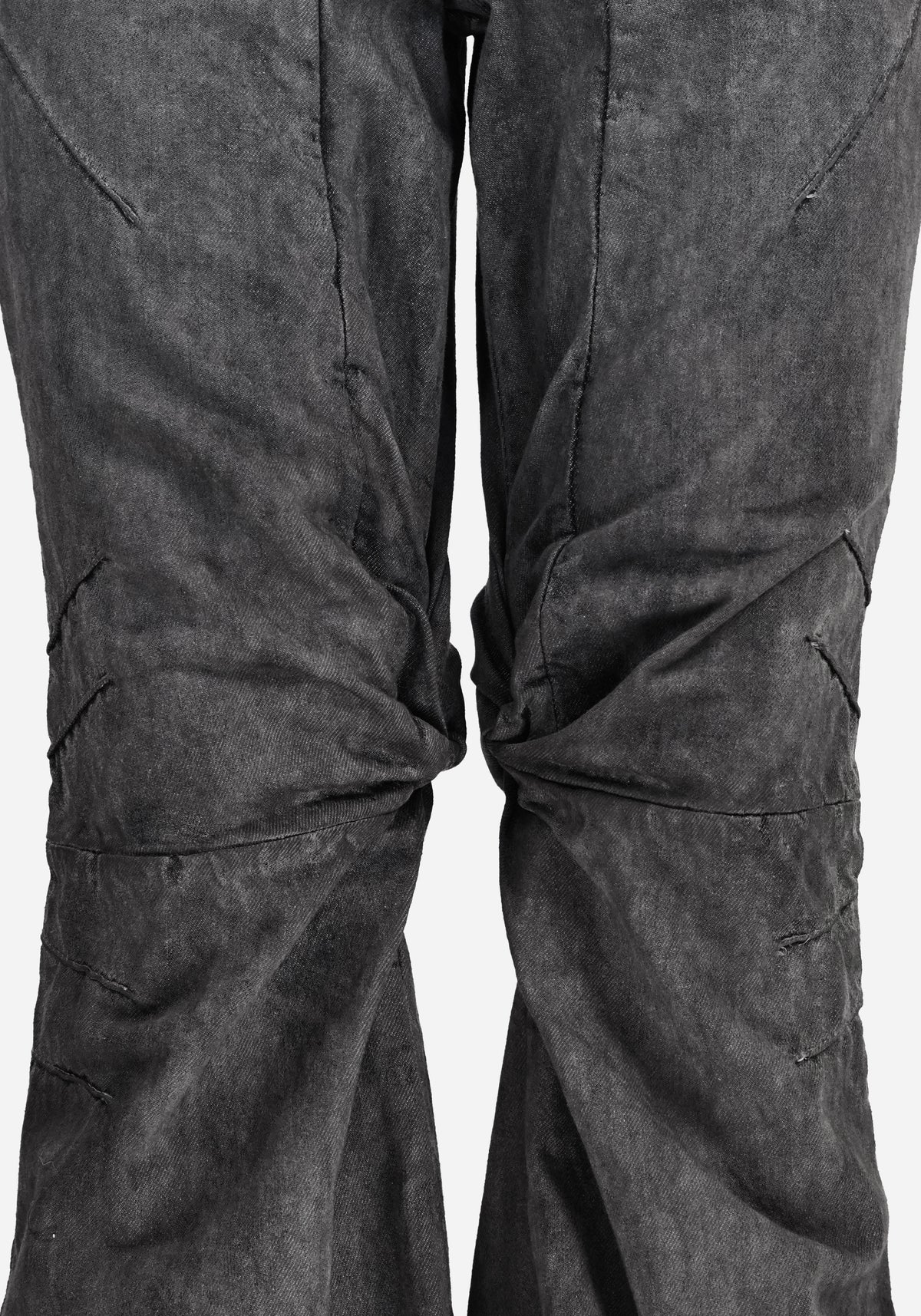 “KNOTTERSTAR” INSERTED KNOT FLARED DENIM - ZODIAK