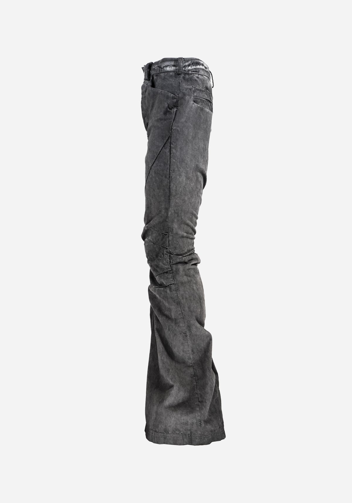 “KNOTTERSTAR” INSERTED KNOT FLARED DENIM - ZODIAK