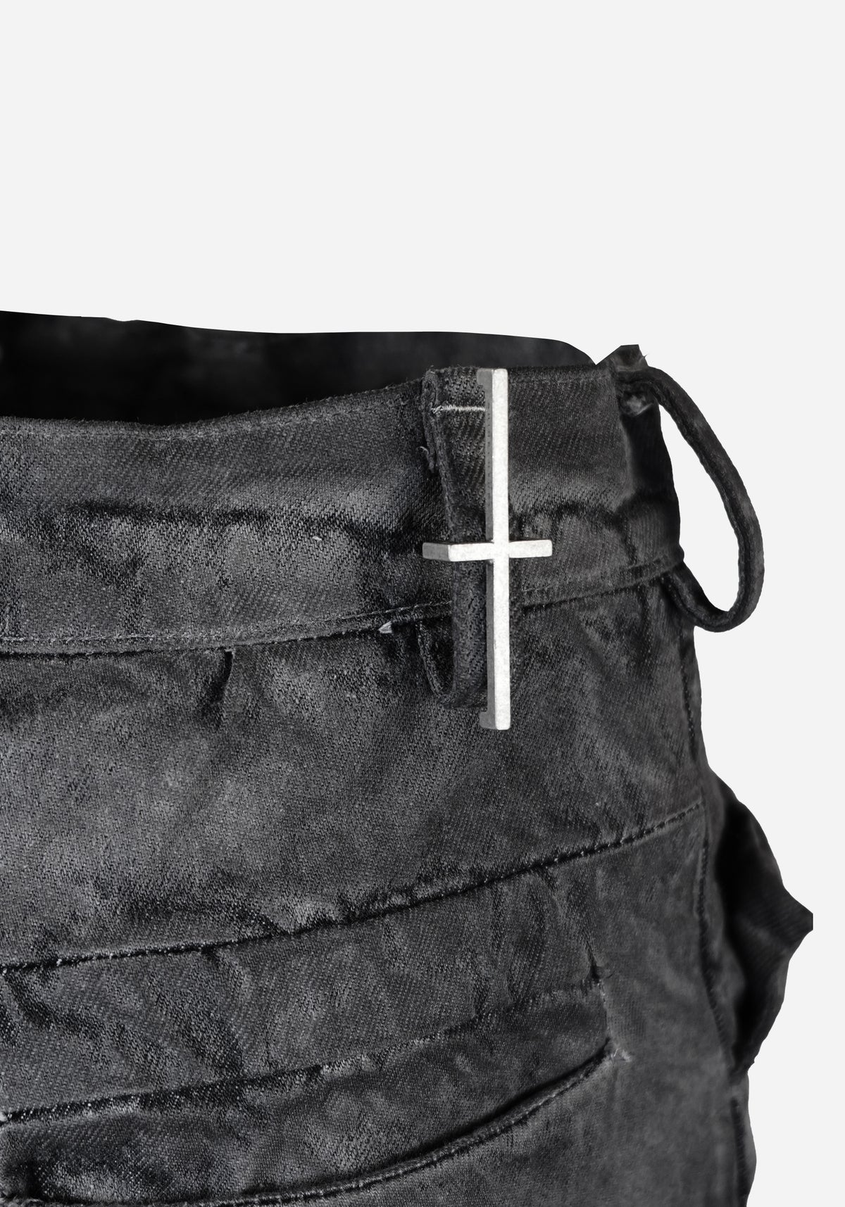 “KNOTTERSTAR” INSERTED KNOT FLARED DENIM - ZODIAK