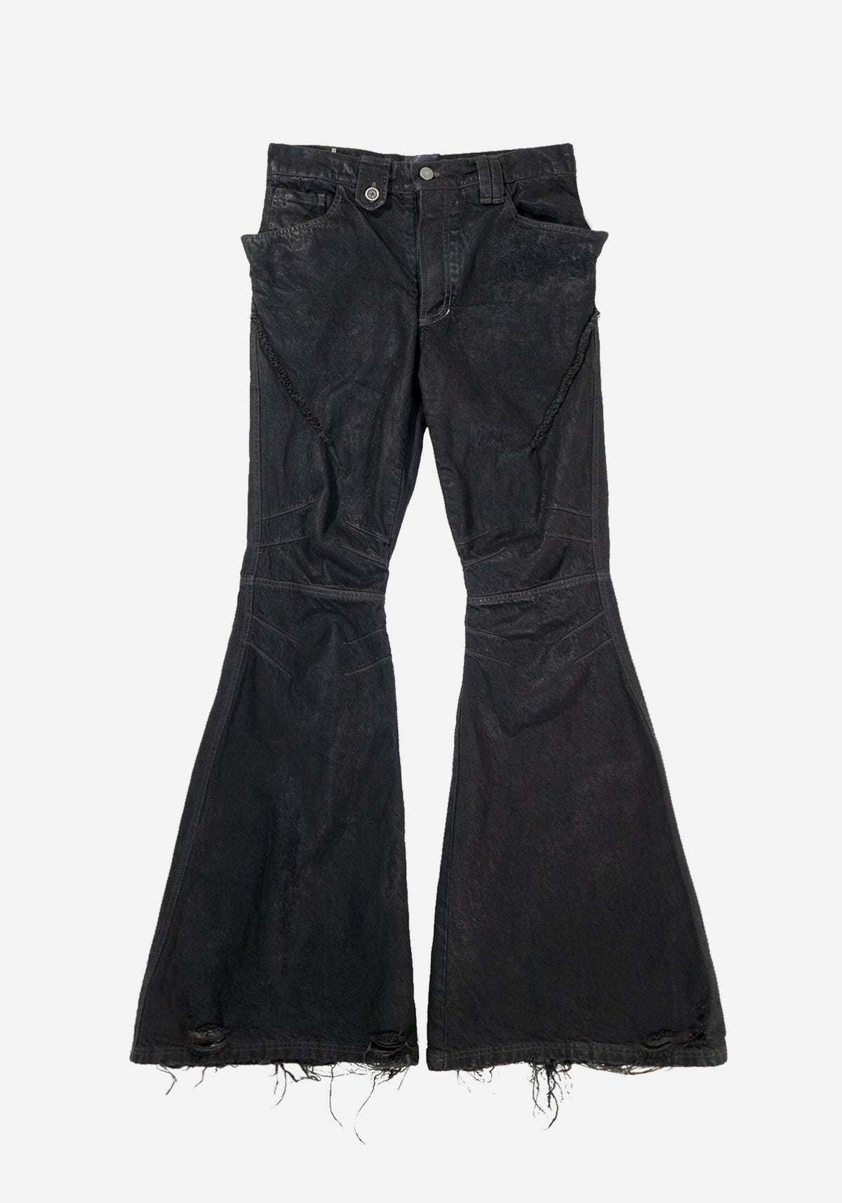 "MORGENSTAR" INSERTED FLARED PANTS - ZILLA