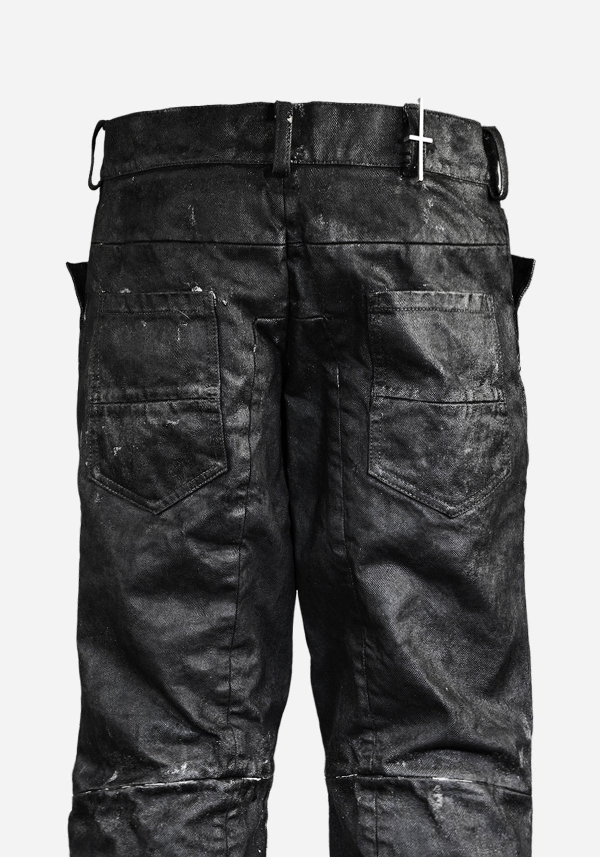 “OMENSTAR” LAYERED INSERTED SLIMCUT PANTS - EQUINOX