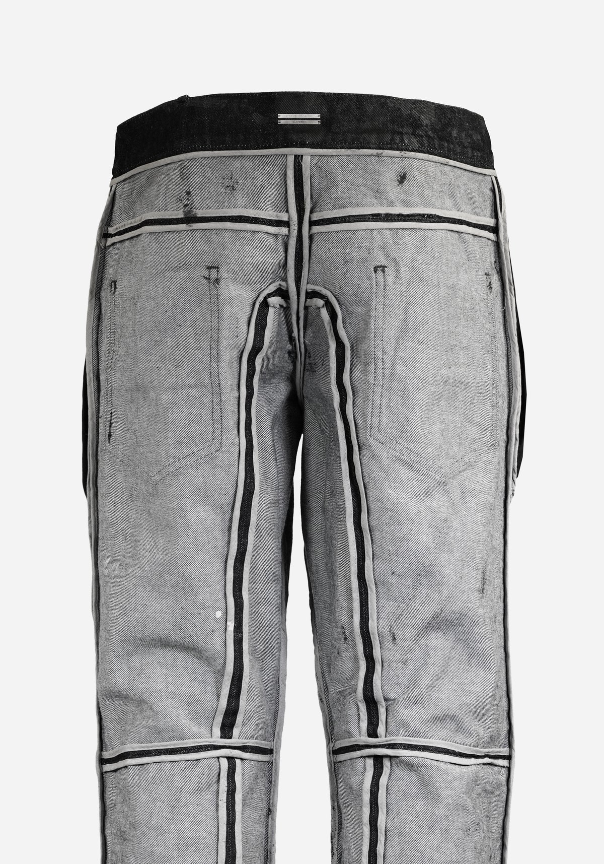 “OMENSTAR” LAYERED INSERTED SLIMCUT PANTS - EQUINOX