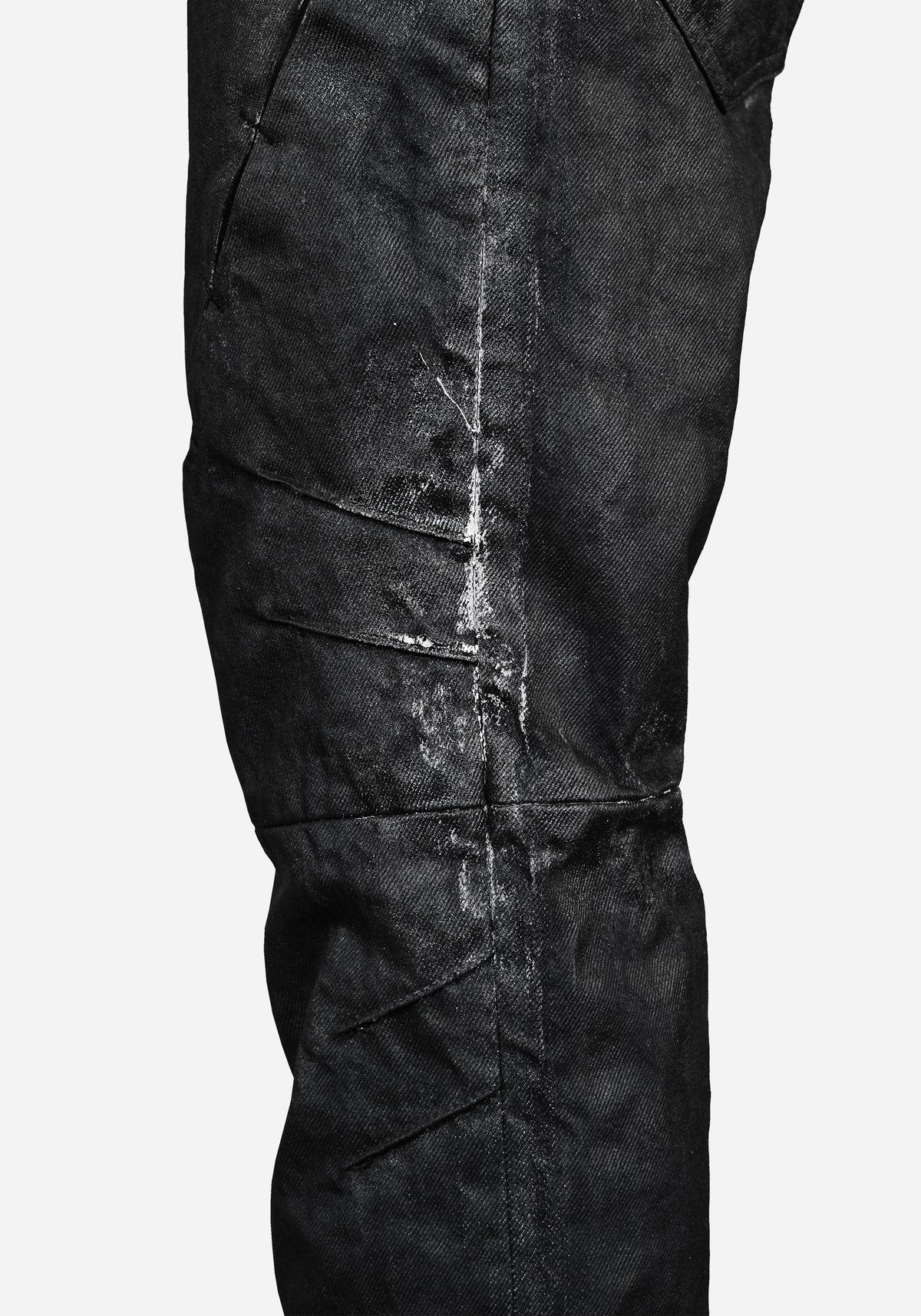“OMENSTAR” LAYERED INSERTED SLIMCUT PANTS - EQUINOX