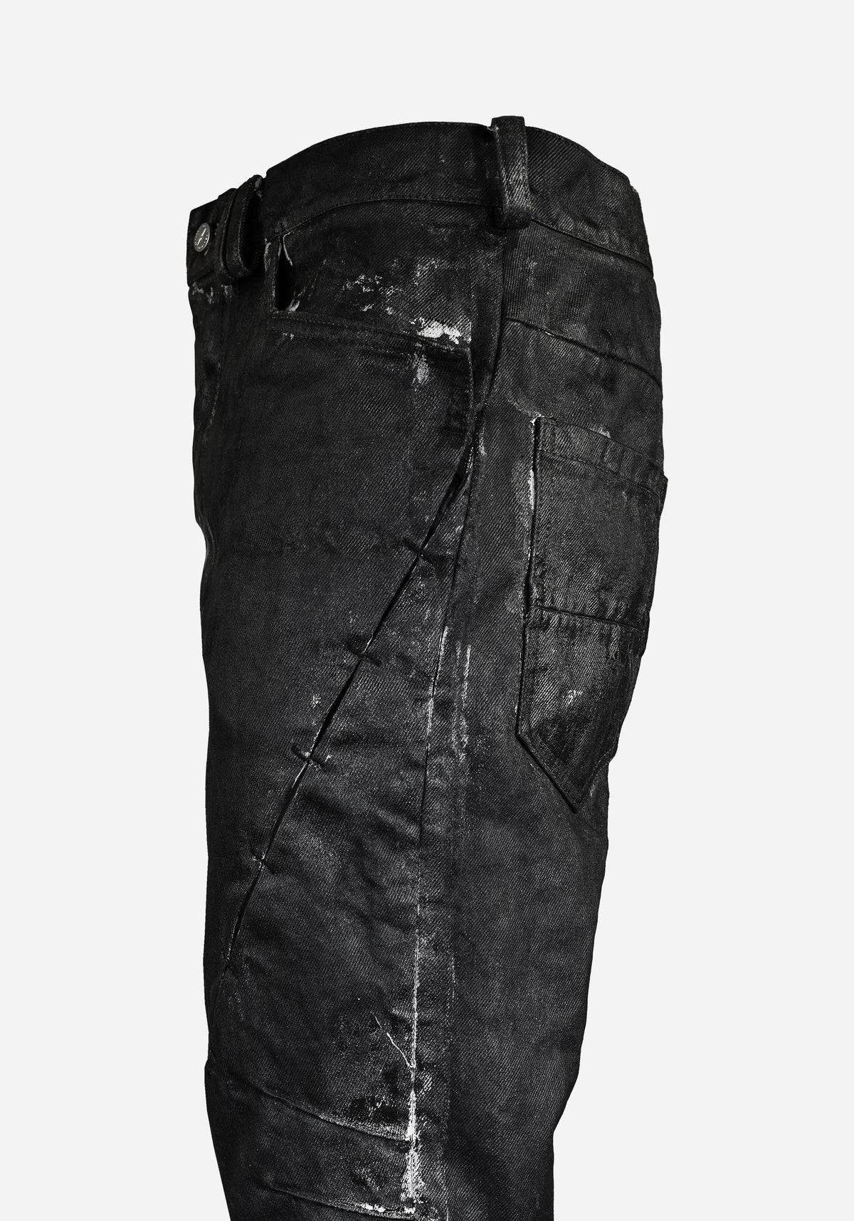 “OMENSTAR” LAYERED INSERTED SLIMCUT PANTS - EQUINOX