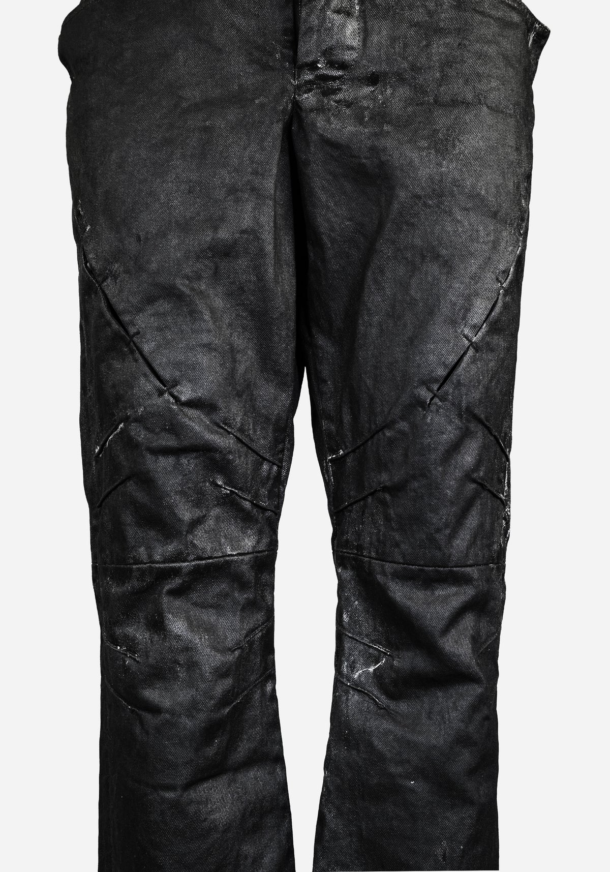 “OMENSTAR” LAYERED INSERTED SLIMCUT PANTS - EQUINOX