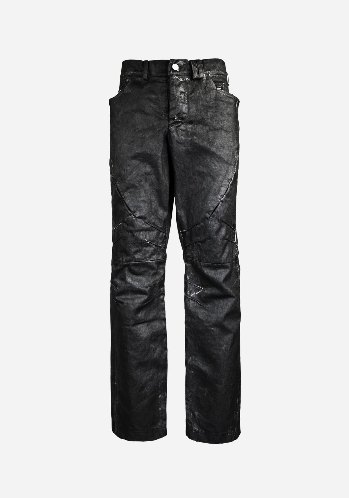 “OMENSTAR” LAYERED INSERTED SLIMCUT PANTS - EQUINOX
