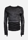 “SKINS” LAYERED CRACK-L3 FLAMEN FLACCID LONG SLEEVE - EQUINOX