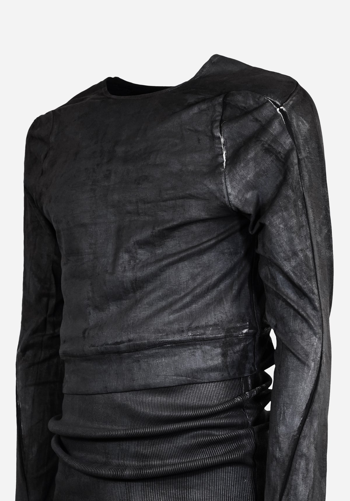 “SKINS” LAYERED CRACK-L3 FLAMEN FLACCID LONG SLEEVE - EQUINOX