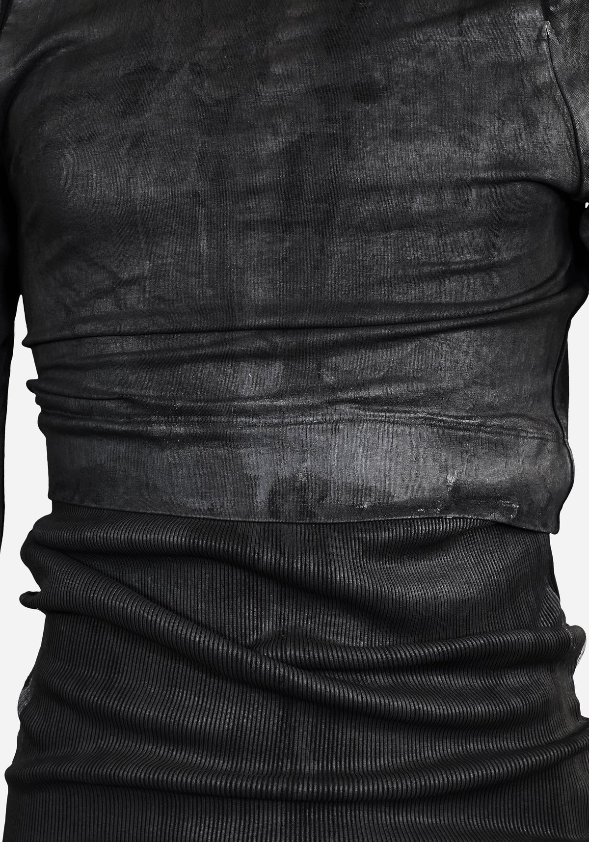 “SKINS” LAYERED CRACK-L3 FLAMEN FLACCID LONG SLEEVE - EQUINOX
