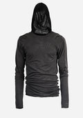 “SKINS” HOUSETECK LAYERED ATLAS HOODED LONG SLEEVE