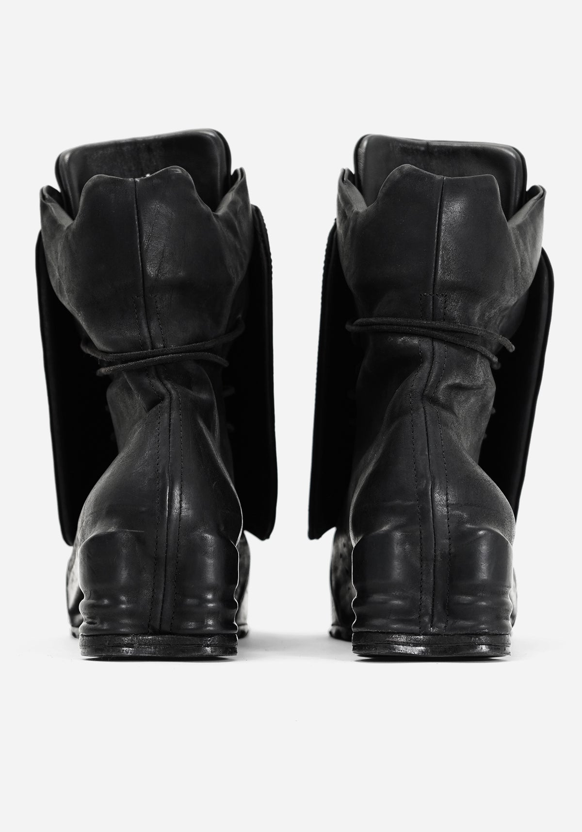 "TARGA" MORPHED SHELL MAGNETIC SHIELDED LEATHER SNEAKER HIGH