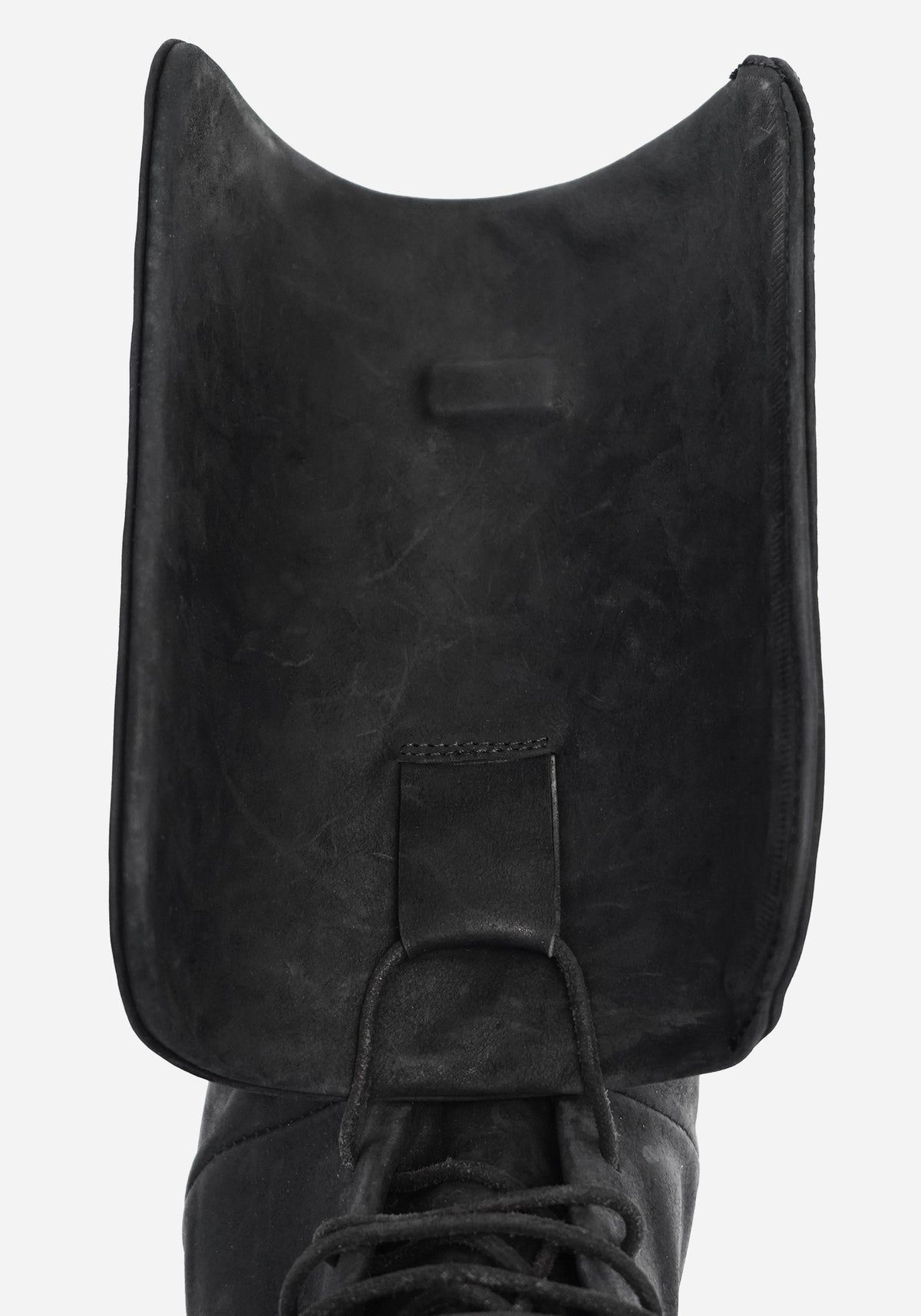 "TARGA" MORPHED SHELL MAGNETIC SHIELDED LEATHER SNEAKER HIGH