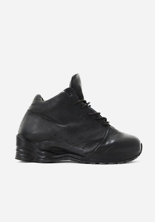 "TARGA" MORPHED SHELL LEATHER SNEAKER LOW