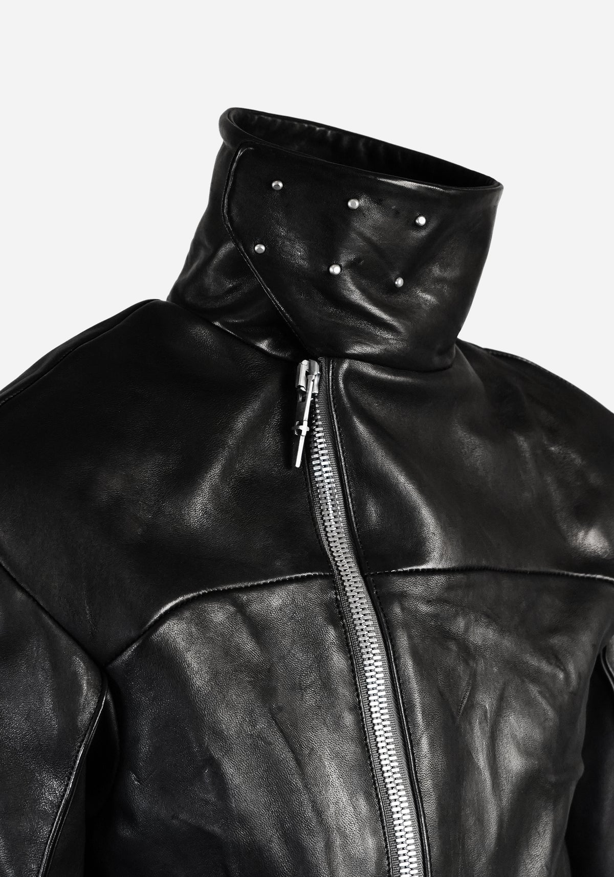 “INNHABITIST” SS LAYERED MORPHED TEMPLAR PROSTHETICA BIKER JACKET