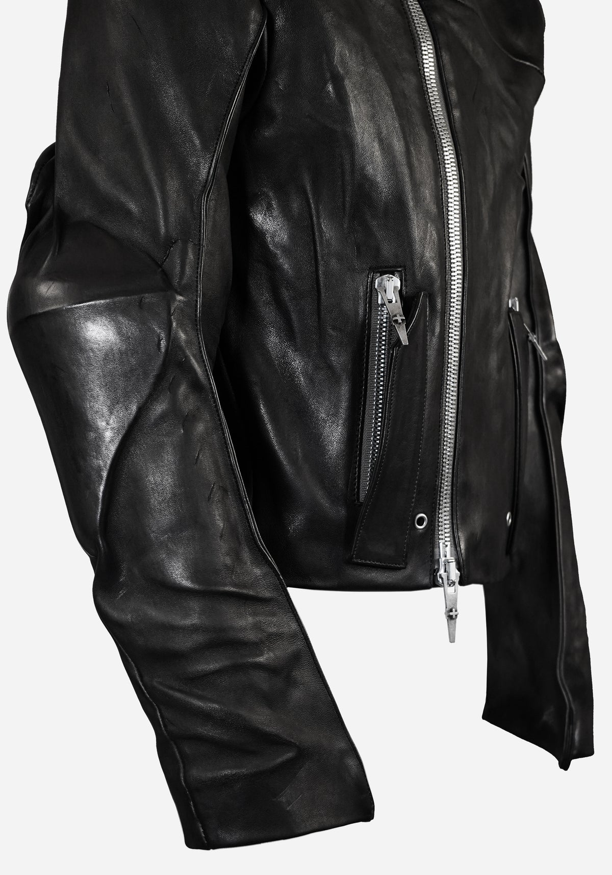 “INNHABITIST” SS LAYERED MORPHED TEMPLAR PROSTHETICA BIKER JACKET