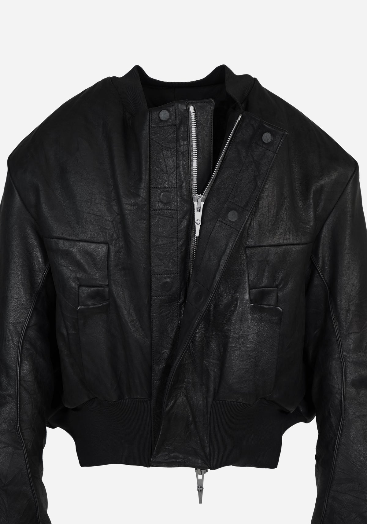 “MASTERONE” MAGNETIC LAYERED MORPHED TEMPLAR PROSTHETIC BOMBER JACKET
